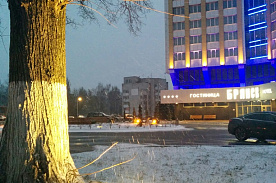Гостиница Брянск (ландшафтное освещение)3